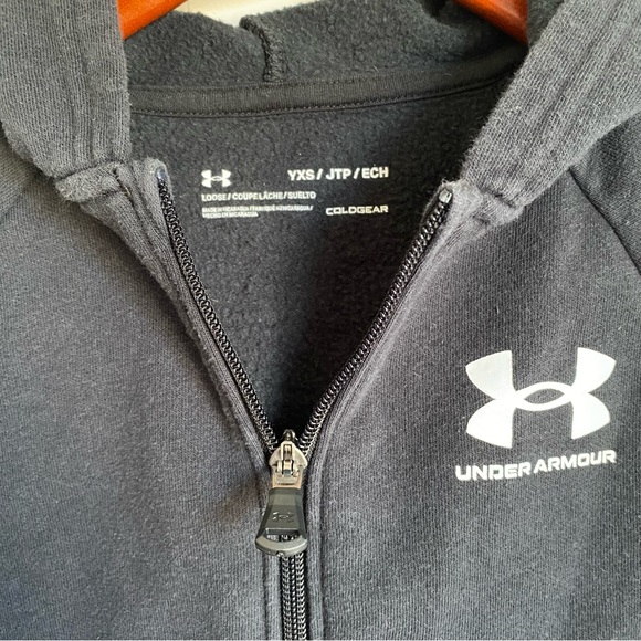 Under Armour Kids Zip Up Hoodie - Picture 4 of 5